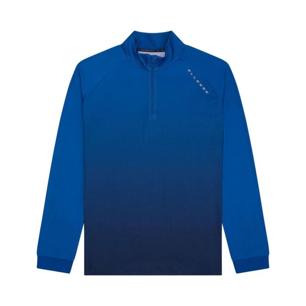 Ellesse Mens Ombre Half Zip Sweater / Blue